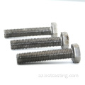 yüksək dəqiqlikli metal təkər m20 bolt qoz-fındıq